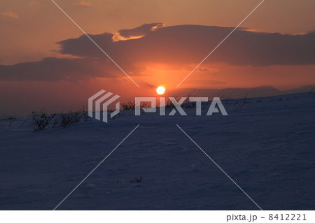 夕日の霧が峰 夕日の霧が峰 8412221