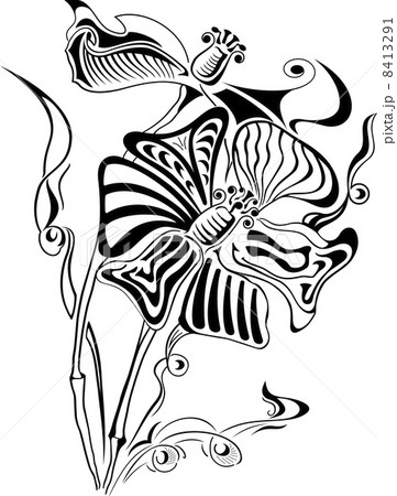 Abstract flower Abstract flower 8413291