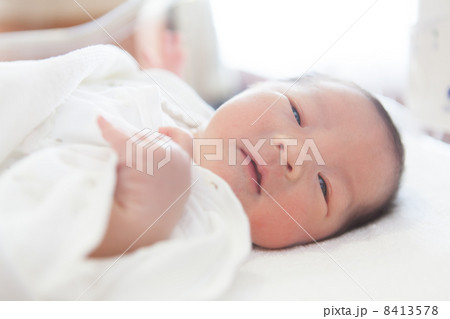 生後1日の新生児 生後1日の新生児 8413578