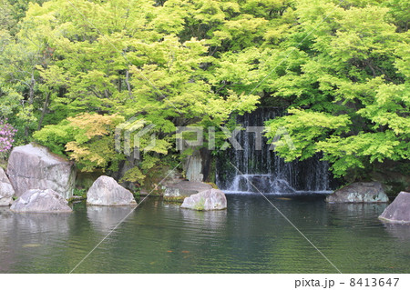 兵庫県姫路市の姫路公園（姫路城）内にある「好古園（御屋敷の庭）」 8413647