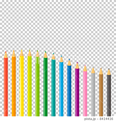 彩色的鉛筆波 8414416