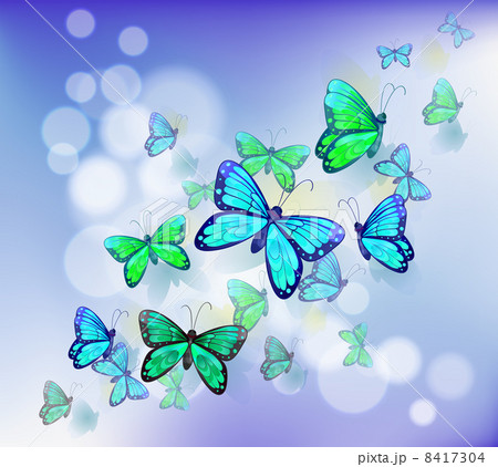 Butterflies in a stationery 8417304
