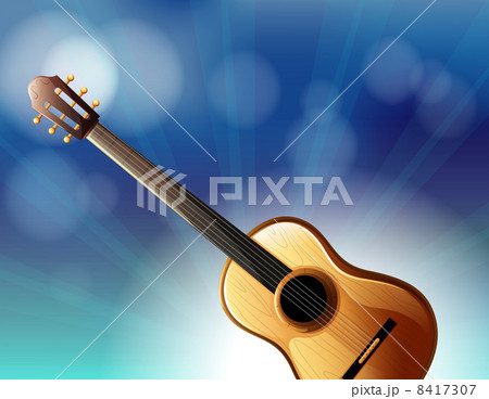 A stationery with a classical guitar A stationery with a classical guitar 8417307