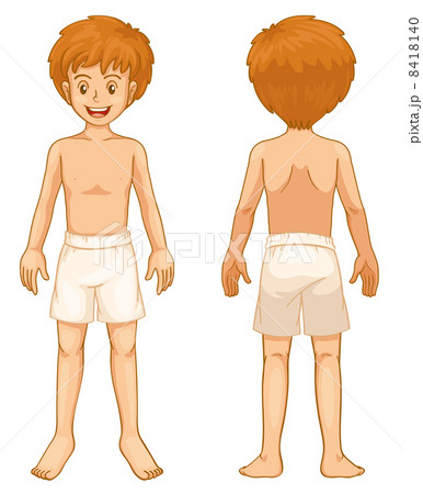 Boy body parts - Stock Illustration [8418140] - PIXTA
