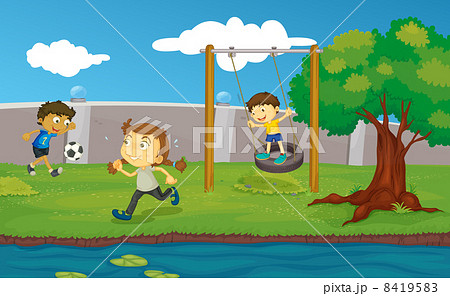 Kids in the park 8419583