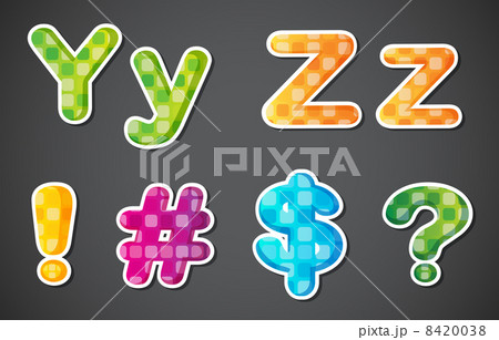 Two consonant and symbols Two consonant and symbols 8420038