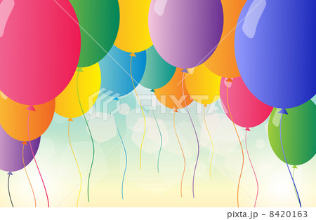 Colorful balloons for a party 8420163