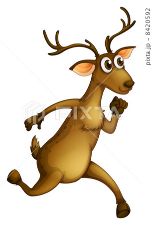 A deer running 8420592