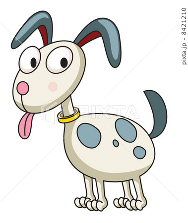 Isolated dog on white 8421210
