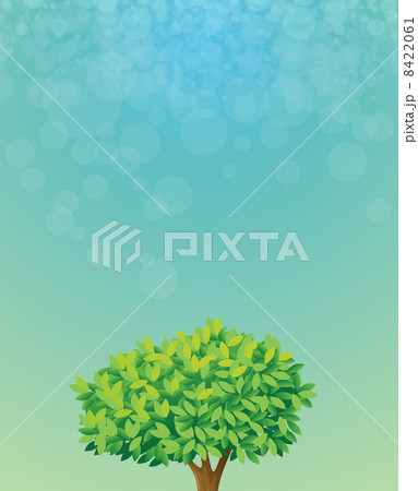 A blue colored stationery with a tree A blue colored stationery with a tree 8422061