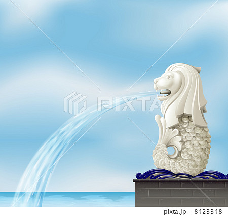 A statue of a merlion A statue of a merlion 8423348