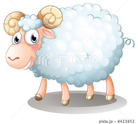 A hairy sheep A hairy sheep 8423852