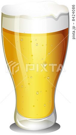 A glass of cold beer 8424086