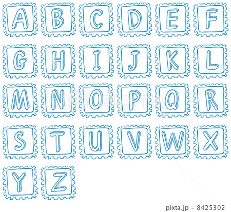 Doodle design of the alphabet Doodle design of the alphabet 8425302