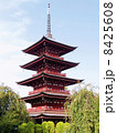 青森県　弘前市　最勝院　五重塔 8425608