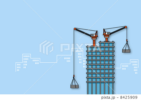 建設現場のイラスト素材