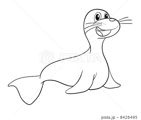 a seal sketch 8426495