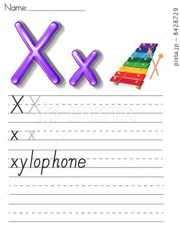 Alphabet handwriting series 8428729