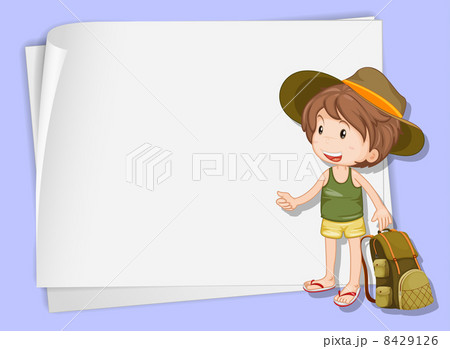 Boy on paper Boy on paper 8429126