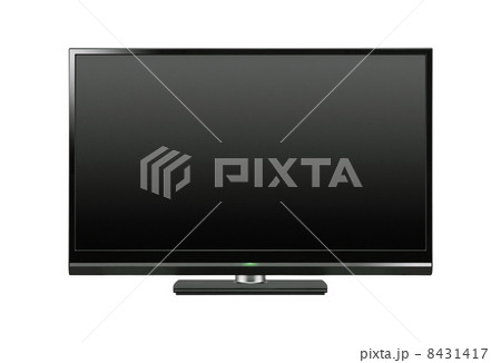 The big monitor of black colour 8431417