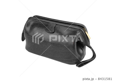 Small black bag isolated on white background. 8431581