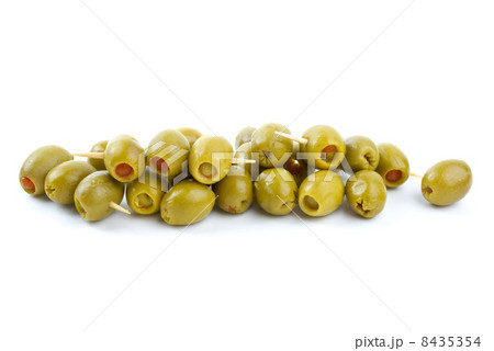 Olives stuffed with red pepper Olives stuffed with red pepper 8435354