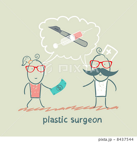 plastic surgeon says about the operation and the patient is looking at the money 8437544