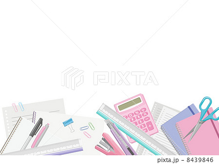 文房具のフレーム 8439846