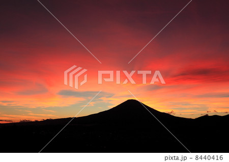 夕焼け富士 夕焼け富士 8440416