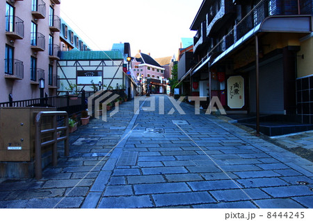 長崎　グラバー園の坂 8444245