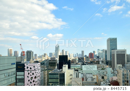 有楽町の高層ビルから見える銀座方面の風景 有楽町の高層ビルから見える銀座方面の風景 8445715