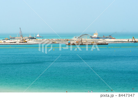 The construction of the 210-metre Dubai Eye 8447347