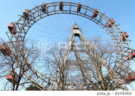 Ferris wheel in Prater park in Vienna, Austria 8449069