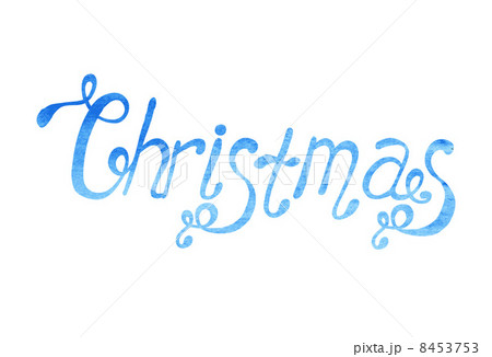 Watercolor Christmas type 8453753