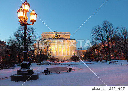 Alexandrinsky Theatre in St. Petersburg, Russia 8454907
