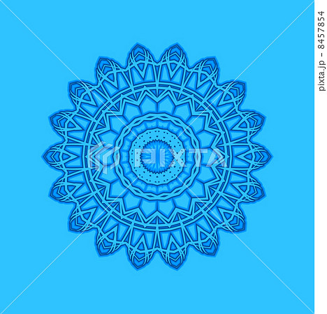 Blue background with abstract shape Blue background with abstract shape 8457854