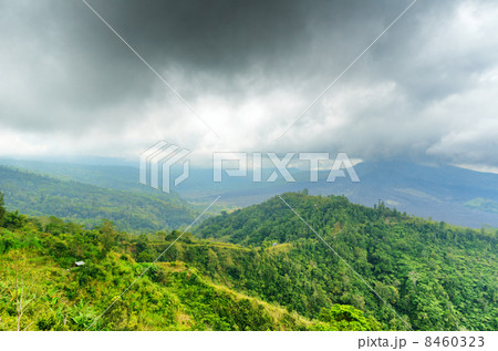 Mount Batur. Active volcano in Bali, Indonesia 8460323