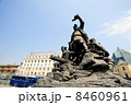 socialistic monument on a main square , on april 28, 2013, Vladivostok. Russia. 8460961