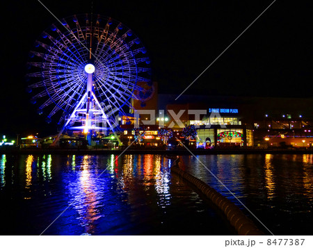 エスパルスドリームプラザ観覧車夜景 エスパルスドリームプラザ観覧車夜景 8477387