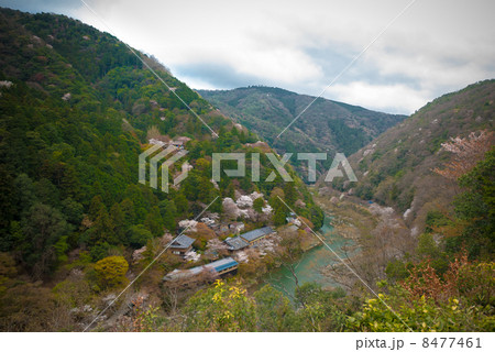 嵯峨野嵐山 保津峡谷 嵯峨野嵐山 保津峡谷 8477461