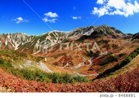 立山室堂平と立山連峰 8488881