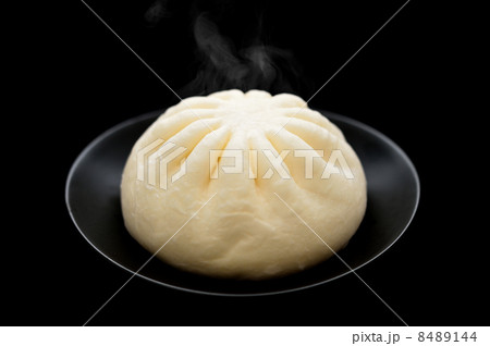 湯気はレタッチ合成。肉まんイメージ。 8489144