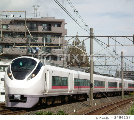 特急フレッシュひたち E657系 新松戸駅 特急フレッシュひたち E657系 新松戸駅 8494157