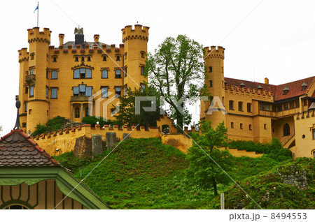 The castle of Hohenschwangau in Germany 8494553