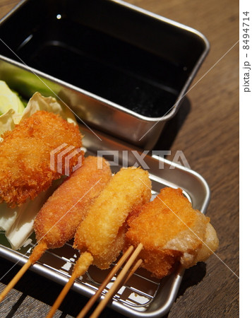 大阪名物 「串カツ」 大阪名物 「串カツ」 8494714