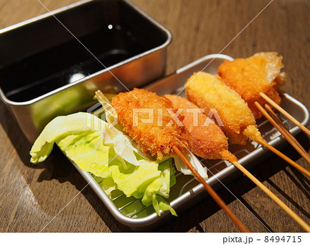 大阪名物 「串カツ」 大阪名物 「串カツ」 8494715