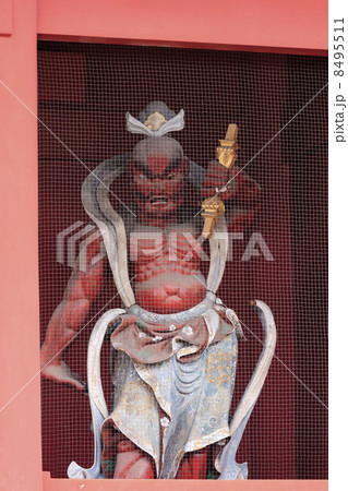 東京都・芝公園増上寺台徳院霊廟惣門／金剛力士像（港区指定有形文化財） 8495511