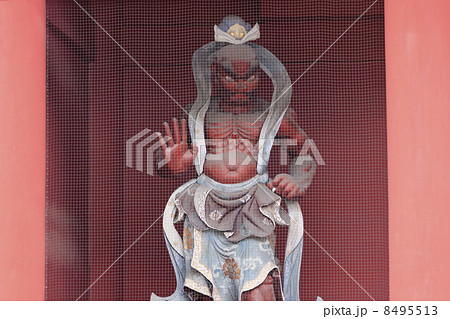 東京都・芝公園増上寺台徳院霊廟惣門／金剛力士像（港区指定有形文化財） 8495513