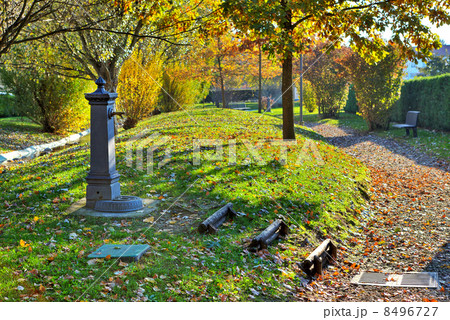 Water pump in the park. 8496727