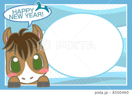 子馬のテンプレート 8500460